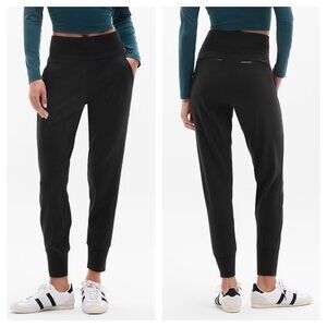 Athleta Venice High Rise Jogger L Black